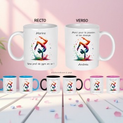 Mug Coach Gymnastique Personnalisé | Cadeau Coach GRS Original