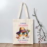 Tote bag humour retraitée – cadeau original pour un départ à la retraite