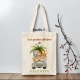 Tote bag enfant personnalisé thème safari, 4 modèles au choix