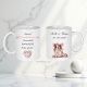 Mug personnalisé demoiselle d'honneur & témoin – Cadeau unique "Formidable, adorable, juste géniale"