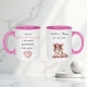 Mug personnalisé demoiselle d'honneur & témoin – Cadeau unique "Formidable, adorable, juste géniale"