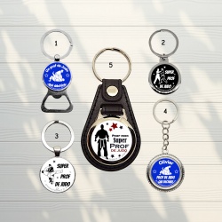 Porte-clés Prof de Judo Personnalisé