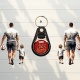 Porte-clés rugby – Accessoire pour passionné de rugby – Idée cadeau homme sportif