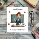 Essuie lunettes maîtresse humour personnalisé – Cadeau drôle fin d’année scolaire