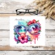 Essuie lunettes personnalisé – Chiffon microfibre avec texte au choix (prénom, message ou sans texte)