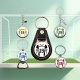Porte clés Maillot de foot à personnaliser au prénom et au numéro de joueur