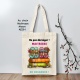 Tote Bag Personnalisé Maîtresse en Vacances | Cadeau Maîtresse, ATSEM & AESH