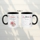Mug auxiliaire de crèche, nounou ou AESH – Cadeau personnalisé crèche, nounou et accompagnant scolaire