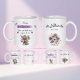 Mug nounou, auxiliaire de crèche  ou AESH – Cadeau personnalisé crèche, nounou et accompagnant scolaire