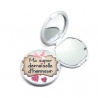 Miroir de poche "Ma super demoiselle d'honneur"