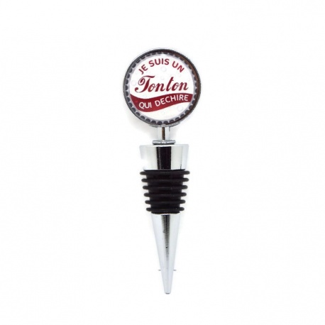 Bouchon de bouteille "Je suis un tonton qui déchire"