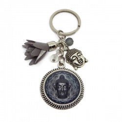 Porte clés ou bijou de sac bouddha