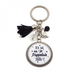 Porte clés "Et si je t'appelais tata ?"
