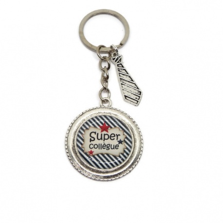 Porte clés "Super collègue"