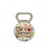 Décapsuleur "Je t'aime parrain"