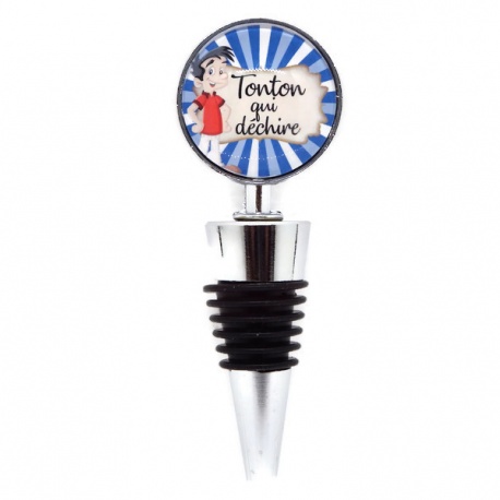 Bouchon de bouteille "Tonton qui déchire"