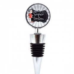 Bouchon de bouteille "Super tonton"