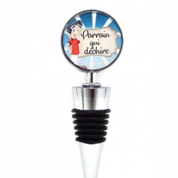 Bouchon de bouteille "Parrain qui déchire"
