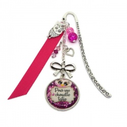 Marque-pages "Pour une chouette tatie"