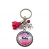 Porte clés "Pour une tata extraordinaire"