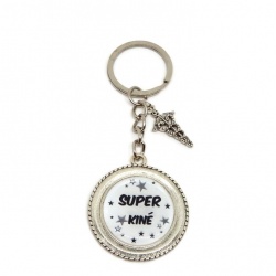 Porte clés "Super kiné"