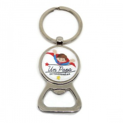 Porte clés décapsuleur "Un papa extraordinaire"