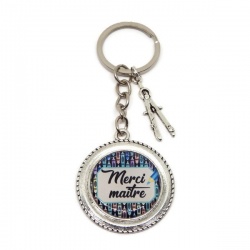 Porte clés Merci maître