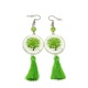 Boucles d'oreilles arbre de vie