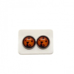 Boucles d'oreilles chat