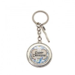 Porte clés "Super dentiste"