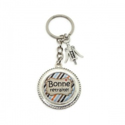 Porte clés "Bonne retraite"