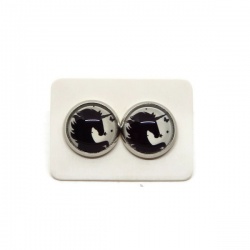 Boucles d'oreilles licorne