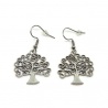 Boucles d'oreilles arbre de vie