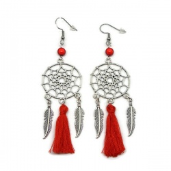 Boucles d'oreilles Attrape rêve