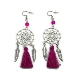 Boucles d'oreilles Attrape rêve