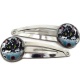 Barrettes cheveux enfant thème chat lot de 2