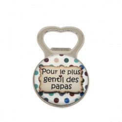 Décapsuleur "Pour le plus gentil des papas"