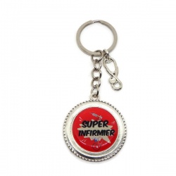 Porte clés "Super infirmier"