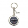 Porte clés "Super infirmier"