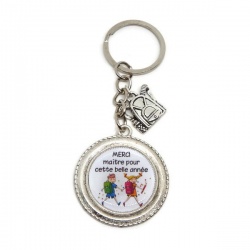 Porte clés "Merci maître pour cette belle année"