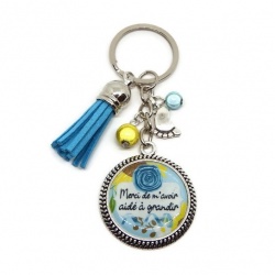 Porte clés "Merci de m'avoir aidé à grandir"