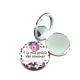 Miroir de poche "A la plus gentilles des cousines"