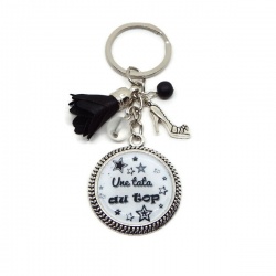 Porte clés "Une tata au top"