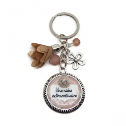 Porte clés "Une nièce extraordinaire"