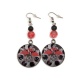 Boucles d'oreilles flamant rose