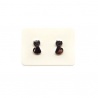 Boucles d'oreilles puce enfant chat