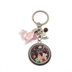 Porte clés future mamie, "Tu vas être mamie"