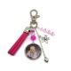  Porte clés "Une marraine au top" personnalisable recto-verso