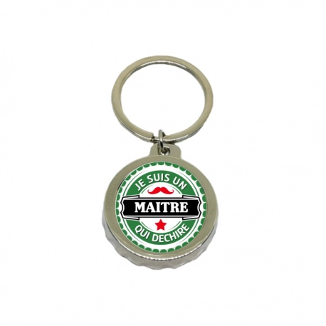 Porte clés décapsuleur "Maître"