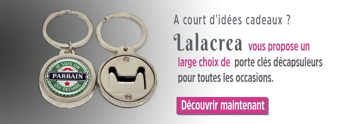Porte cl&eacute;s d&eacute;capsuleur